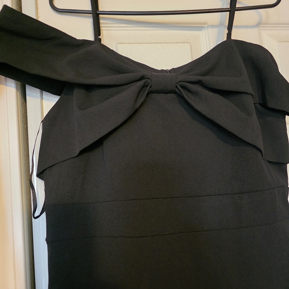 Elegant Black Off-Shoulder Dress